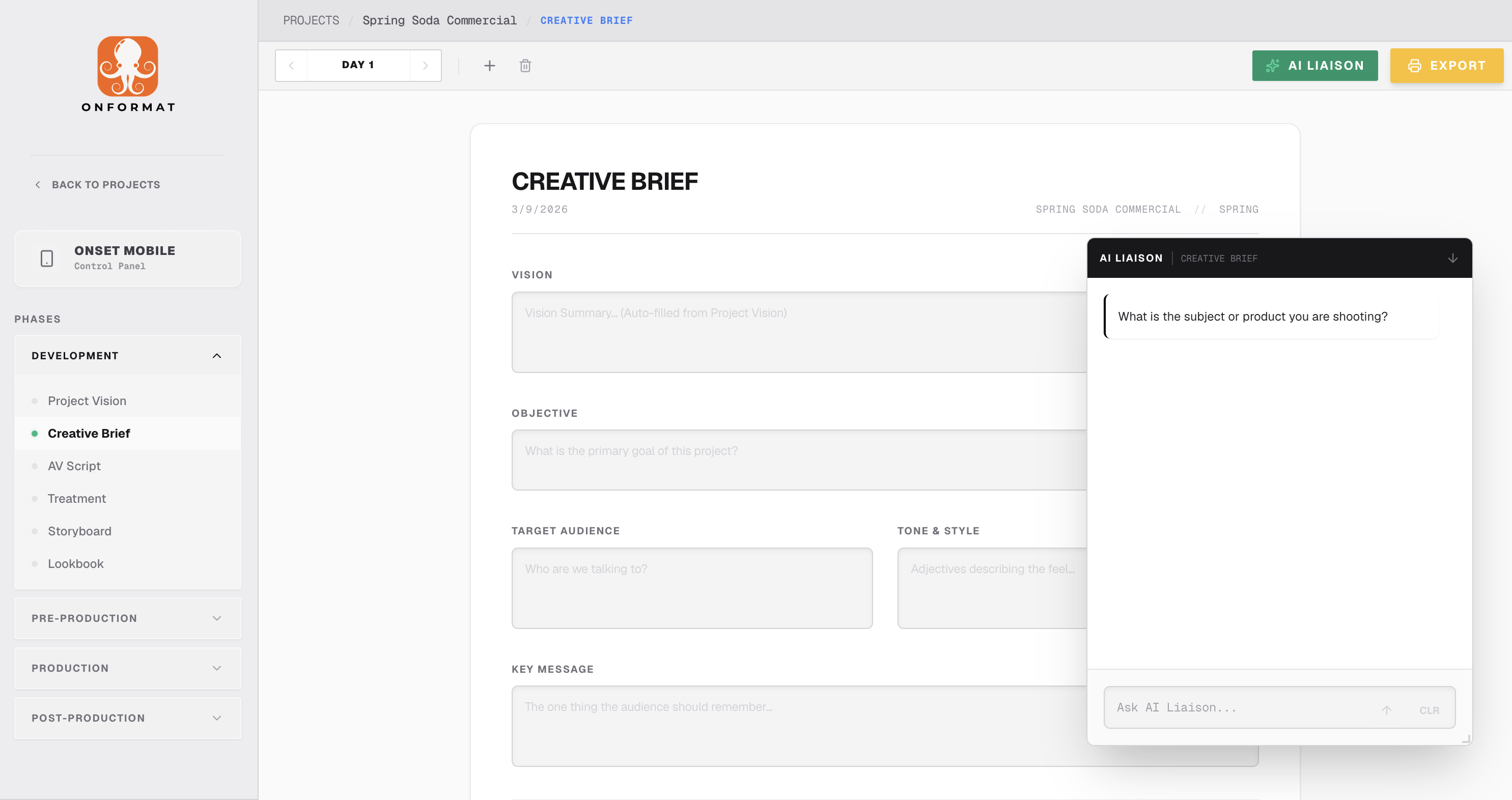 onFORMAT Interface 2